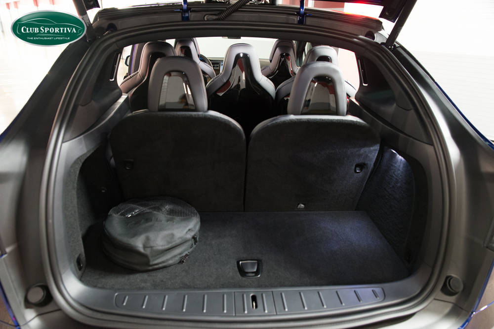 Tesla Model X P90d Exotic Car Rental Club Sportiva